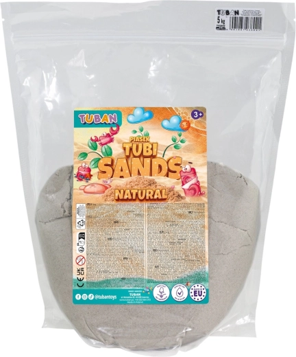 Tubi sand динамичен пясък, естествен 5 кг