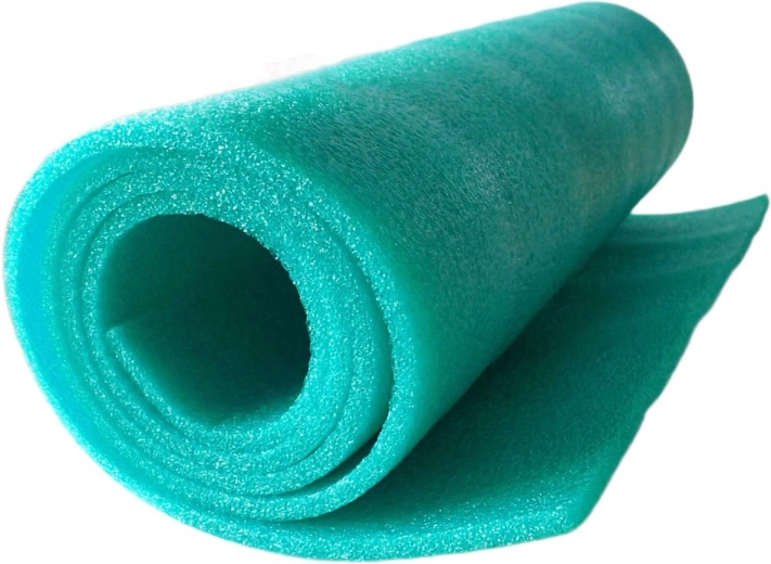 ACRA exercise mat 180 × 50 cm, 8 mm green - 1 piece