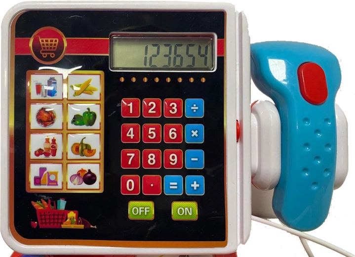 Scanner with light and sound + price display