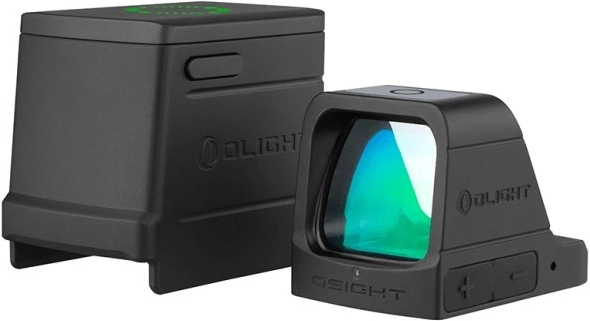 Olight Osight GN green reflex sight with charging cover