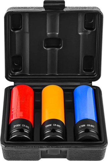 RENEW FORCE Impact Socket Set for Aluminum Wheels
