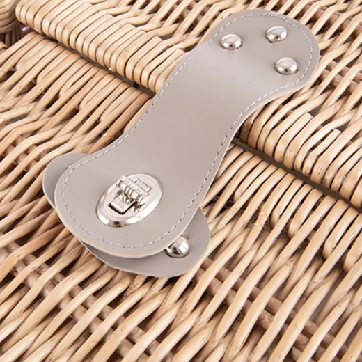 Durable metal hardware and secure attachment