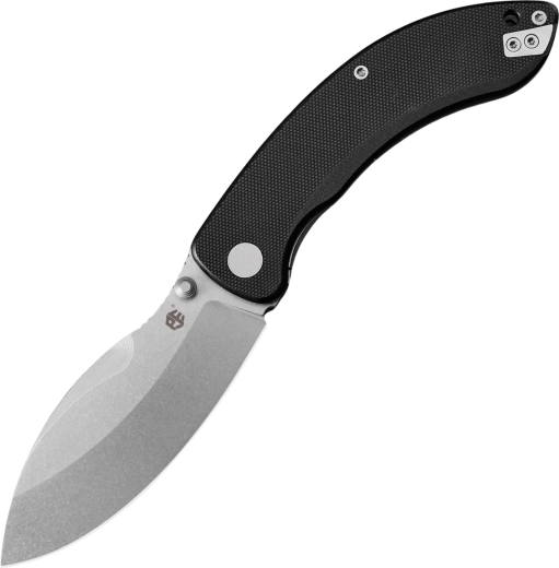 Petrified Fish Zonda джобен нож 9,5 см, stonewash, черен G10
