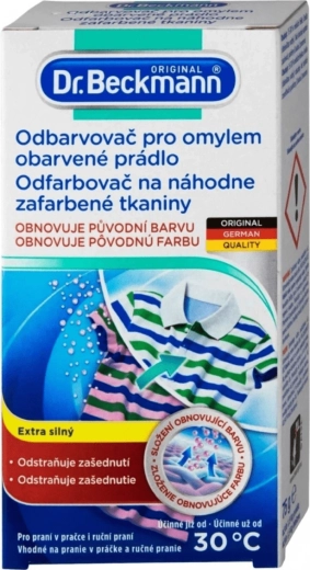 Dr. Beckmann обезцветител за случайно оцветени тъкани 75 g