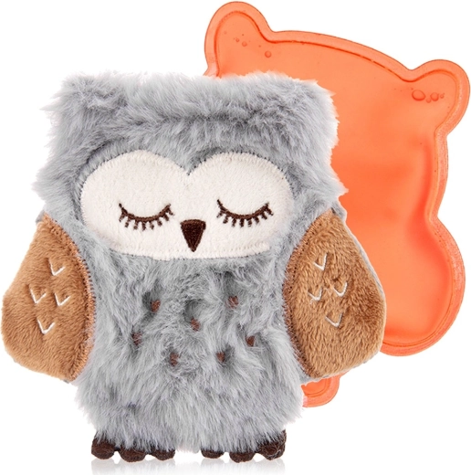 Heating pad little owl 12 × 11 cm, reusable
