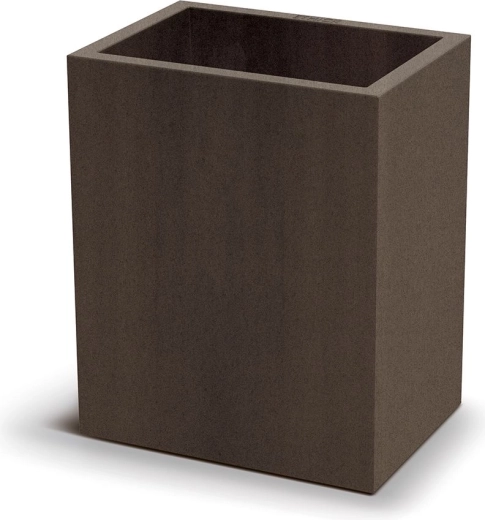 Cubla Case High Planter 36 cm rusty brown