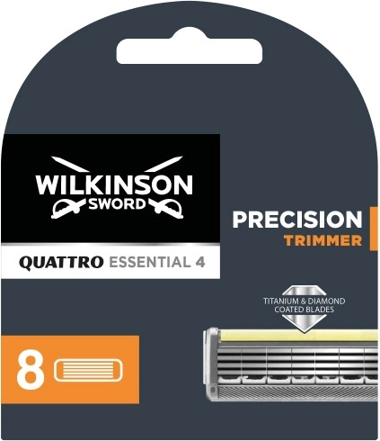 Wilkinson Quattro Essentials 4 резервни ножчета 8 бр.