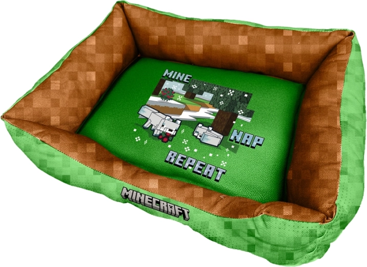 Плюшено легло Minecraft за кучета