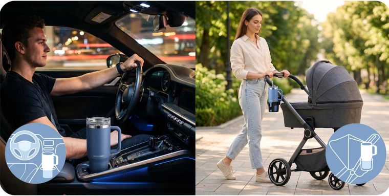 For travel, work, and the car