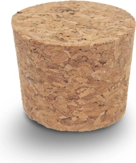 Tapered cork stopper 3.7/3.3 × 3 cm, 5 pcs