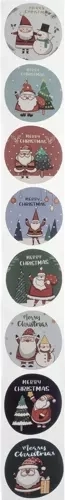 8 коледни мотива с надпис „Merry Christmas“