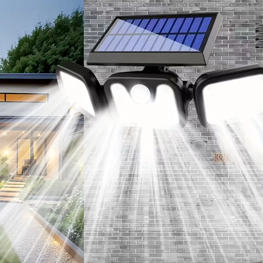 Широкоъгълна и ярка светлина благодарение на 74 LED