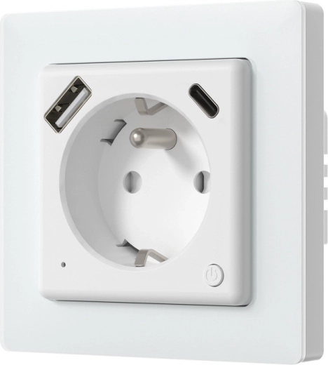 Avatto smart in-wall socket with Wi‑Fi and USB‑C