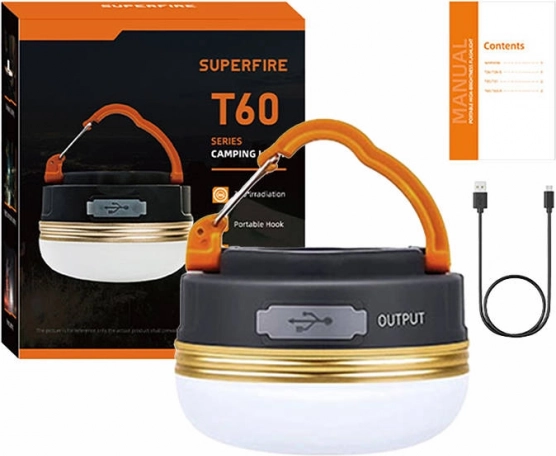 Camping Lamp SuperFire T60
