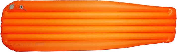 Flextail Tiny sleeping pad AVS mummy inflatable sleeping pad orange