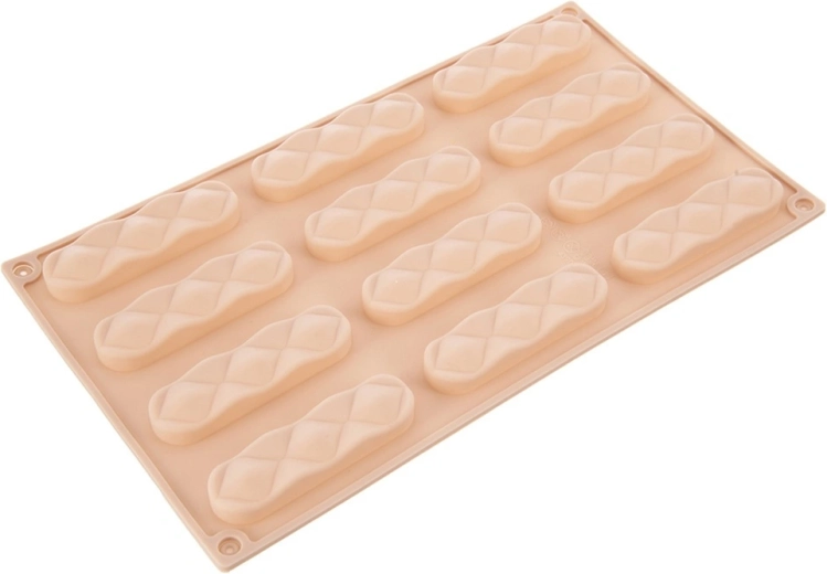 Easy release thanks to flexible silicone