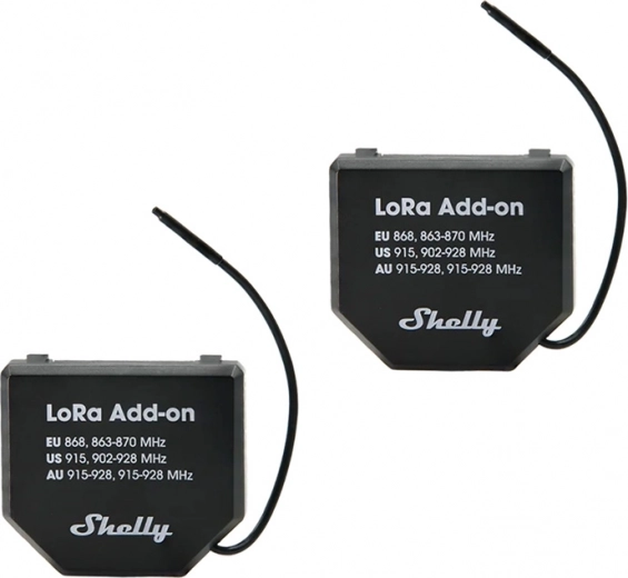Set of 2 Relay for Shelly LoRa EU868 Gen.3/4
