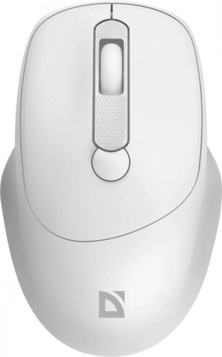 Wireless Mouse Defender Feam MM-296 Silent, 1600 DPI, white