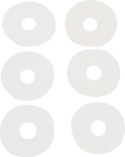 Silicone flat gasket 26 × 9.7 × 2 mm, 6 pcs