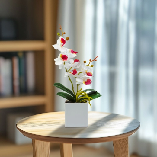 Artificial decorative orchid 37 cm - 1 piece