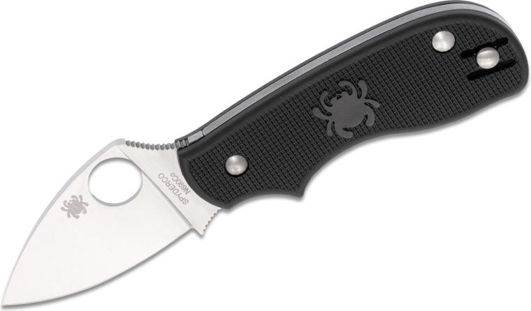 Spyderco Squeak Lightweight джобен сгъваем нож 5,1 см черен FRN