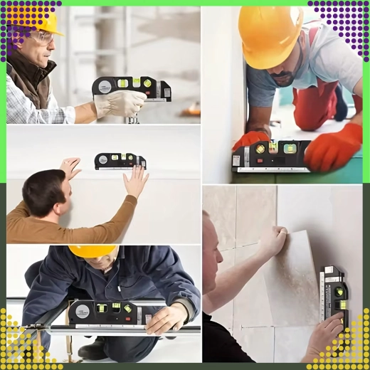 3 либели за хоризонтал, вертикал и 45°