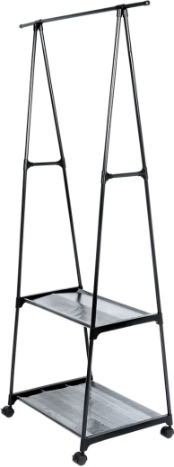 Стабилна метална конструкция в черен цвят