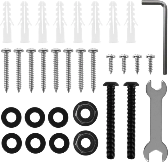Mounting accessories included