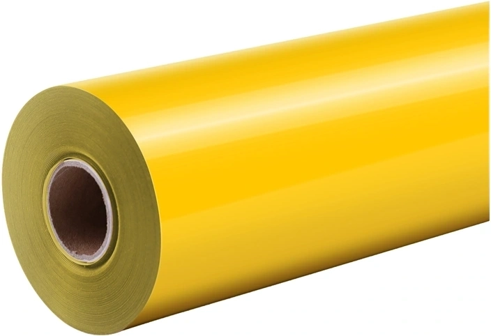 HTVRONT Pure Heat Transfer Vinyl 30.5 cm × 1.8 m Yellow