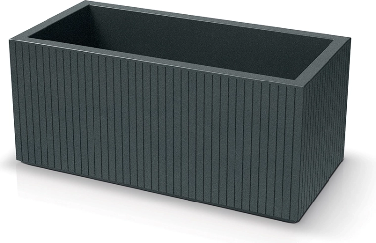 Саксия Prosperplast Coro case 80 см, графит