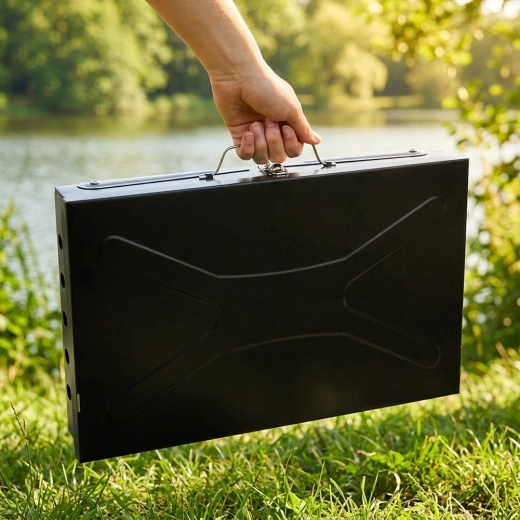 Suitcase design for easy carrying