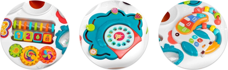 Interactive panel for motor skills development