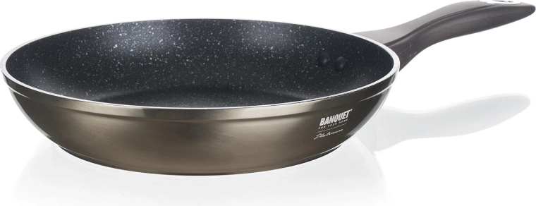 Тиган 24 см с незалепващо покритие BANQUET Metallic Platinum