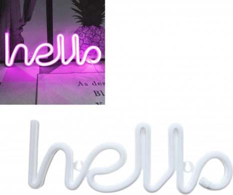Decorative LED Neon Light - hello 2