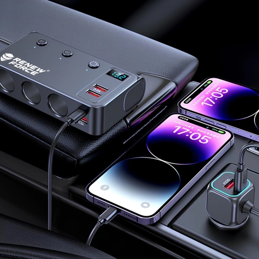 QC and USB-C PD fast charging