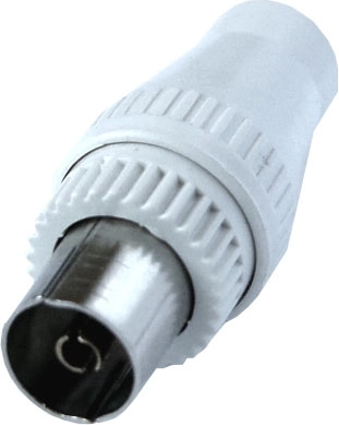 Solight straight antenna coaxial sockets, Italy type, 10 pcs