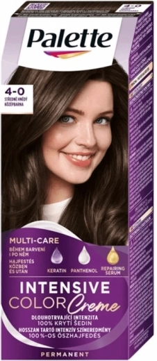 Palette Intensive Color Creme 4-0 medium brown 50 ml