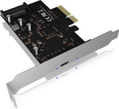 PCIe card with USB‑C 3.2 Gen 2x2 (20 Gbps)