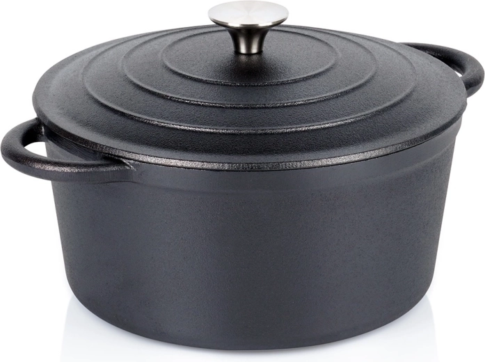 Чугунена тенджера с капак CAST LINE 24 cm, 3,9 l