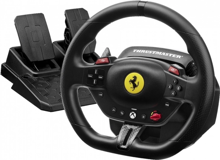 Състезателен волан Thrustmaster T98 Ferrari 296 GTS за Xbox и PC