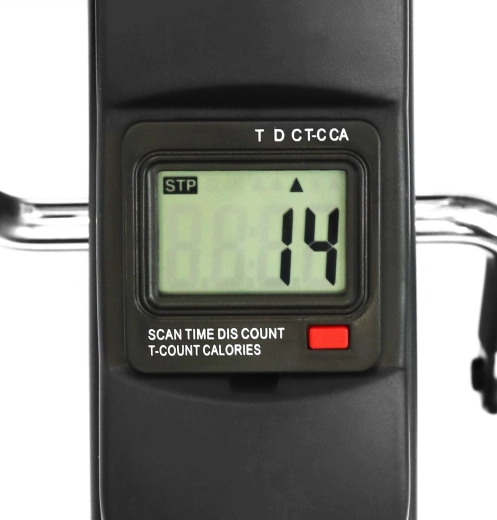 LCD display for an overview of performance
