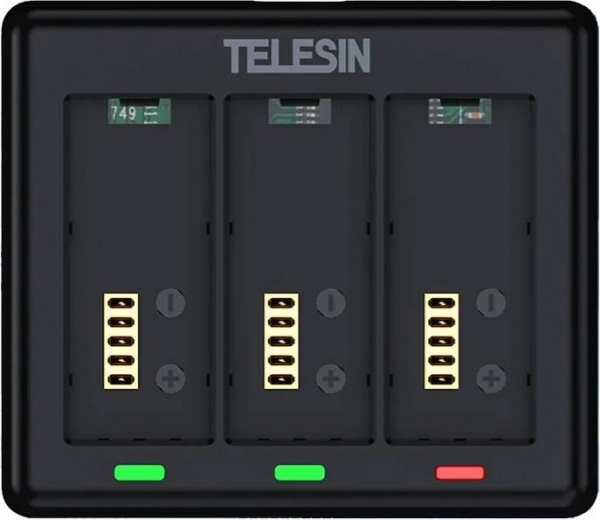 Telesin Charger for 3 GoPro HERO 13 Batteries