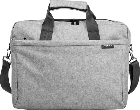 Сива чанта за ноутбук Natec Mustela 15,6"