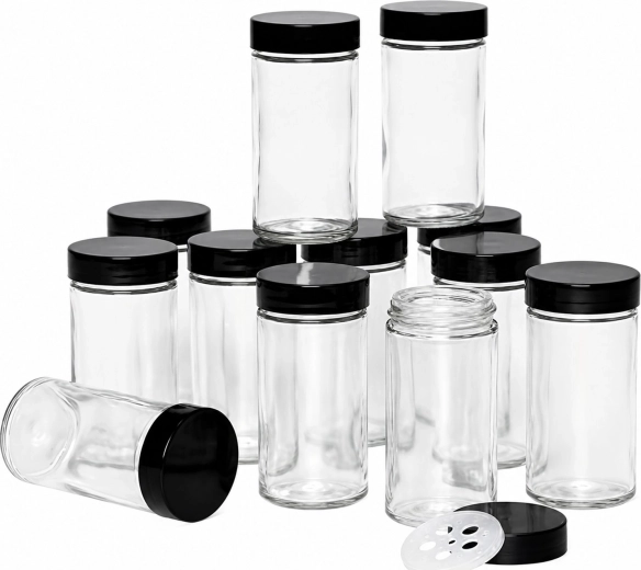 Clear organization of 20 types of spices