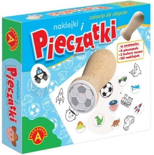 Stamps and Stickers for Boys ALEXANDER