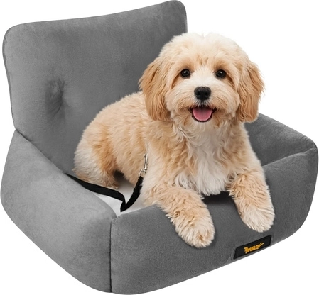 Soft sides and a reversible cushion for comfort