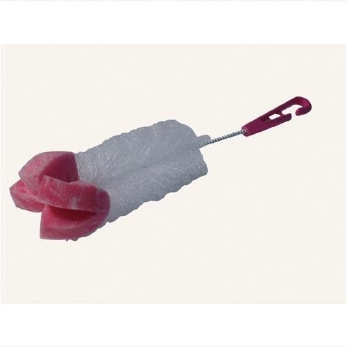 Bottle brush with foam tip 6 cm