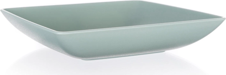 Дълбока квадратна чиния 17,5 × 17,5 см, ментов цвят, CULINARIA