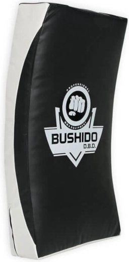 Тренировъчна извита лапа BUSHIDO 62 × 35 × 12, бяла
