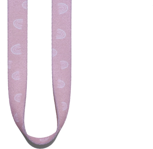 Soft, tightly woven webbing for a comfortable grip